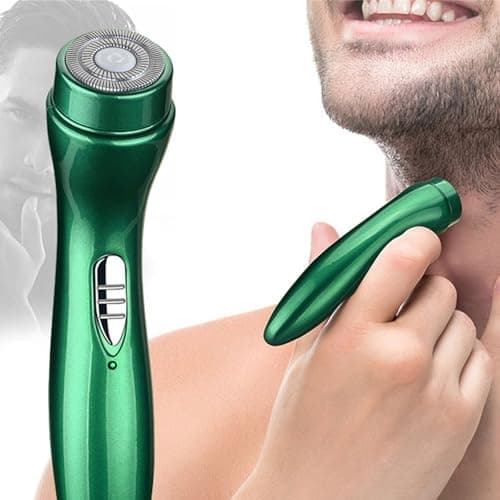 USB Rechargeable Shaver Portable Lightweight Miniature Electric Trimmer for Business Trip Use Travel Shaving Machine Men ' s Grooming Tool — view 5