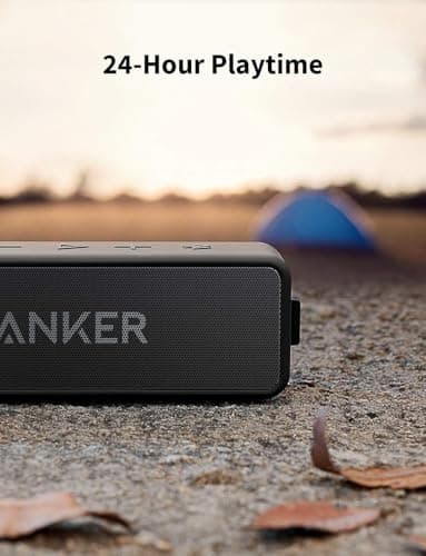 soundcore Anker 2 Portable Bluetooth Speaker, 12W Stereo, Black — view 2