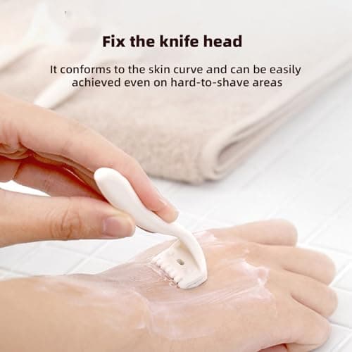 Women's Disposable Razors - Mini Shaver- Precision Bikini & Underarm Razor with Ergonomic Handle, Smooth Skin, Travel-Friendly Design for Sensitive Areas, Painless Hair Removal, Easy to Clean (3 Pcs) — view 2