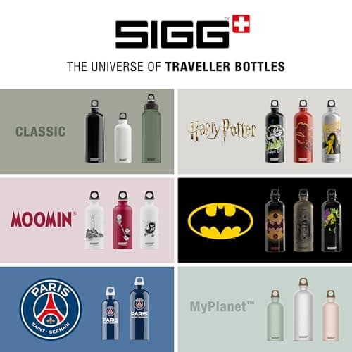 Sigg - Aluminium Water Bottle - Traveller Alu - Swiss Made - Suitable For Carbonated Drinks - Leakproof - Lightweight - BPA Free - Silver - 0.6 L — view 6