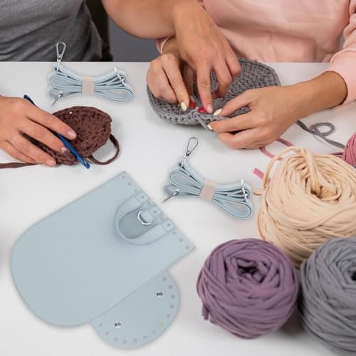 BESTOMZ DIY PU to Kit for Making Backpack Blue Beginners Back School — view 6