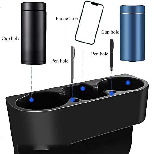 Voarge Universal Auto Truck Seat Side Cup Holder Mount Stand for Car Storage for Drink Bottle Pen Phone — view 6