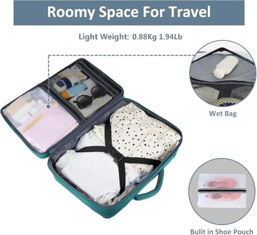 Taygeer Ryanair Cabin Bags 40x30x20 Underseat, Travel Backpack Cabin Size — view 3