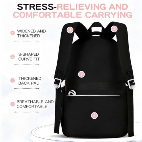 Kids Backpack with Lunch Bag and Pencil Case Lightweight Casual Daypack,3-in-1 Set | Lightweight & Durable | Spacious Main Compartment | Comfortable Padded Straps | Ideal for School & Outdoor — view 2