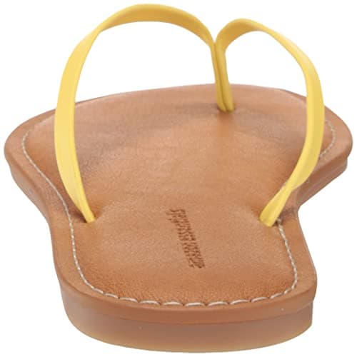 Amazon Essentials Women's Thong Sandal, Bright Yellow, 7 UK — view 3