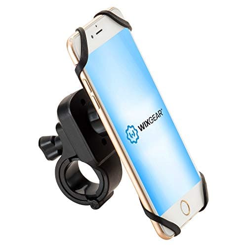 Magnetic Bike Mount, WixGear Universal Magnetic Bicycle & Motorcycle Handlebar Phone Holder for Cell Phones and GPS with Fast Swift-Snap Technology, Magnetic Bike Phone Holder — view 3