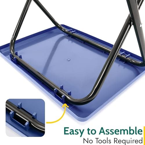 Trail Small Folding Camping Table, Blue — view 6