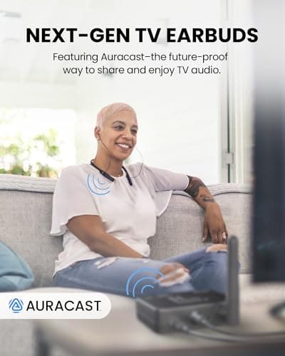 Avantree Aura Loop - Auracast Wireless TV Earbuds with Voice Clear — view 3