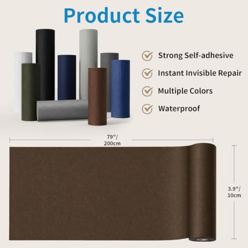 Skystuff 10x200cm Nylon Repair Patches, Waterproof Self-Adhesive for Tent — view 4