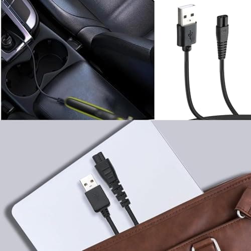 USB Charger Cable Compatible with Xiaomi Shaver – Portable Power Charger for Electric Razors – Durable and Fast Charging Cable – Travel-Friendly Shaver Accessory — view 5