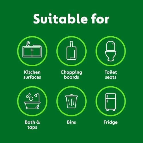 Dettol Antibacterial Cleansing Surface Biodegradable Wipes, Lime and Mint, 756 Wipes (126 x 6pck), Disinfectant, Home Hygiene, Kills 99.9 Percent of Germs — view 5