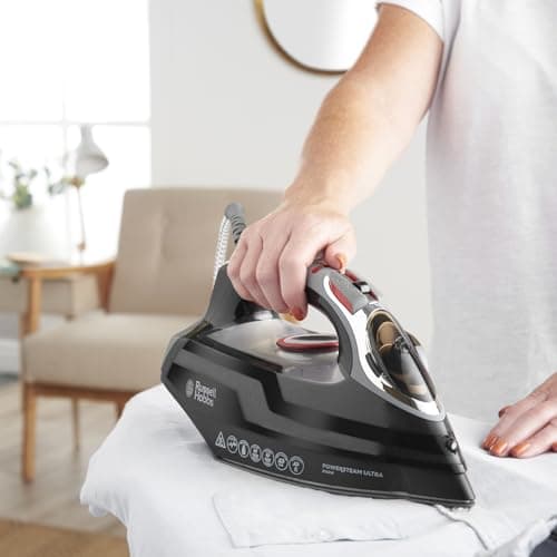 Russell Hobbs Steam Iron, 3100W, 210 g and min Extra Steam Boost, 350ml — view 6