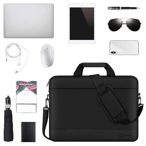 Alfheim 17-17.3 Inch Waterproof Laptop Bag with Shoulder Strap — view 5