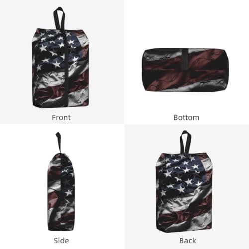 Shoe Bags For Travel Large Waterproof Travel Shoe Bag With Handle, 1 PC — view 2