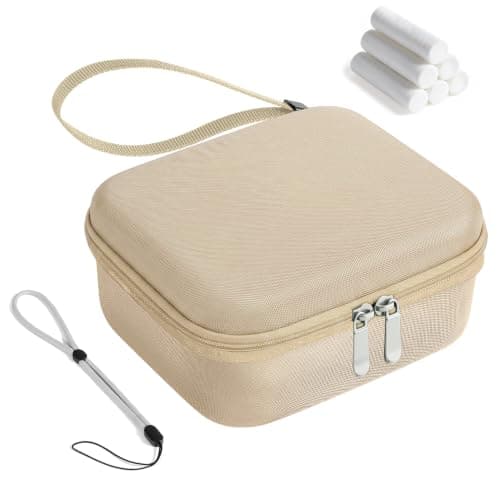TiMOVO Hard EVA Carrying Case for Shark ChillPill, Champagne