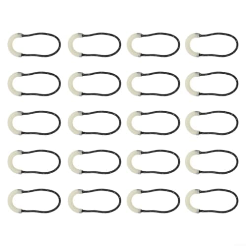 Luminous Zipper Pull Replacement Rope, 20 Pack Glow In Dark Cord — view 2