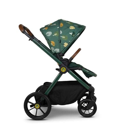 Cosatto Giggle 4 Travel System Everything Bundle | Pram, Pushchair, Carrycot & Tote, Infant Carrier Car Seat & Base | Birth-4 Years, i-Size Group 0 | Compact Fold, Footmuff, Bag, Raincover (Faraway) — view 5