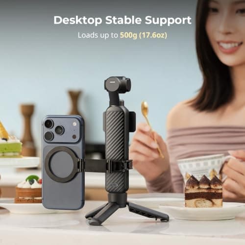 SMALLRIG Action Camera Tripod for DJI Osmo Pocket/Action, for Insta360 Luna — view 6