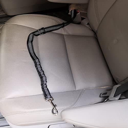 Xundefeng 2x Red Dog Seat Belts for Cars UK Dog Car Harness Seat Belt Dogs Seatbelt Clip Lead — view 5