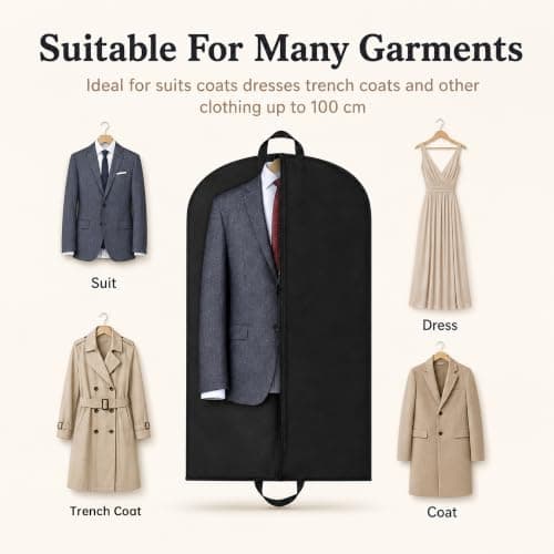 Jiangyun Foldable Non-Woven Suit Garment Travel Storage Bags — view 5