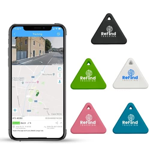 ReFind R3 Smart Tracker for Android and iPhone. Mini GPS Tag Bluetooth 5.0 Key Finder. Samsung AirTag Alternative for Keys, Pets, Wallets and Luggage (Green)