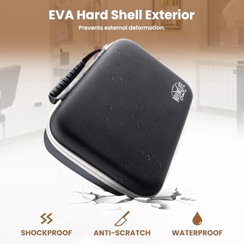 Hard Travel Case for Hair Clippers, Barber Supplies Holder for Hair Cutting — view 6