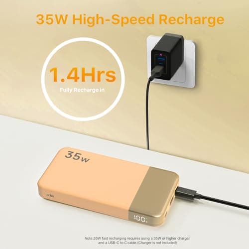 NOBIS Portable Charger 35W 10000mAh Power Bank Fast Charging — view 3