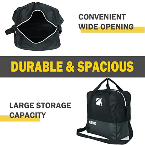 AUMTISC Ski Bag and Boot Bag Combo for 1 Pair of Ski and Boots,Adjustable Length Ski Bag — view 6