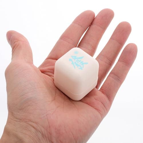 Mahjong Shaped Solid Perfume Balm, Compact Travel Fragrance for Women — view 4