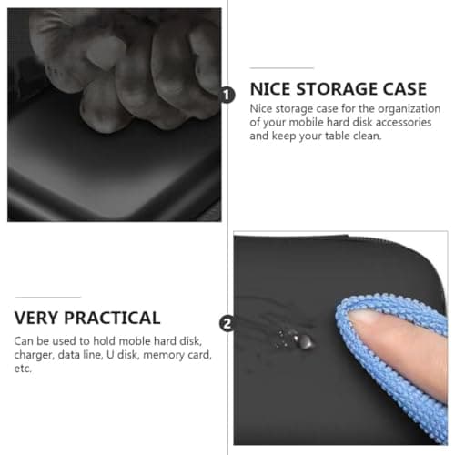 2pcs Eva Digital Accessories Pouch for Hdd Travel Carrying Bag — view 5