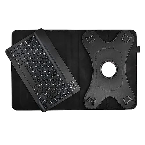 Navitech Rotational Bluetooth Keyboard Case Compatible with Blackview Tab 9 WiFi 11 Inch Tablet — view 2