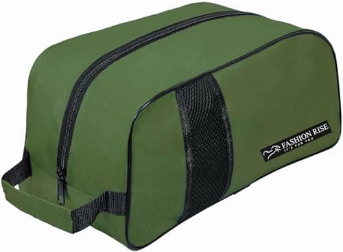 Waterproof Sports Boot/Shoe/Travel Bag for Football Cricket Rugby Golf Toiletry Gym for Men/Women (Olive Green)