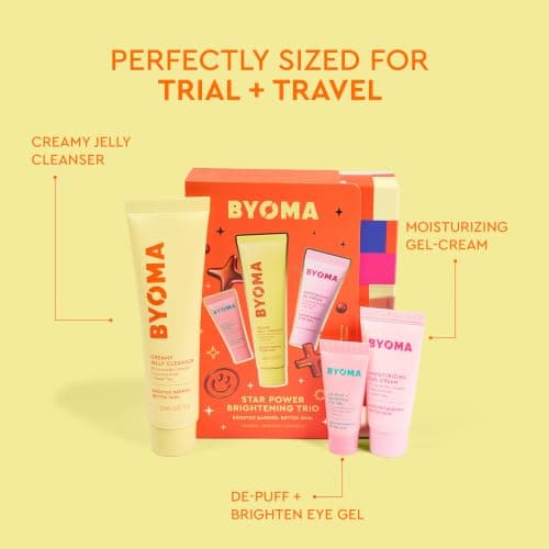 BYOMA Star Power Brightening Trio Skincare Set (5ml, 60ml, 15ml) — view 2