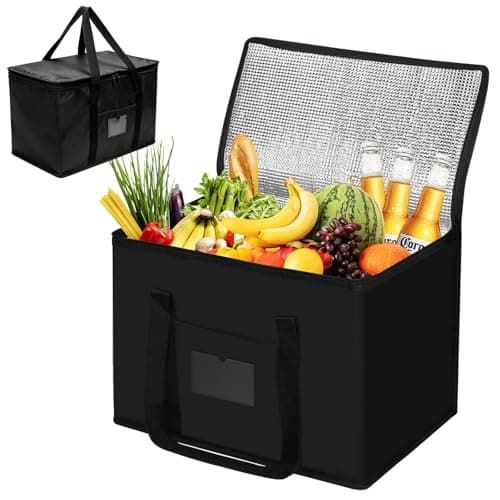 40L Large Capacity Cooler Bag, Insulated Soft Cool Bag with Handles
