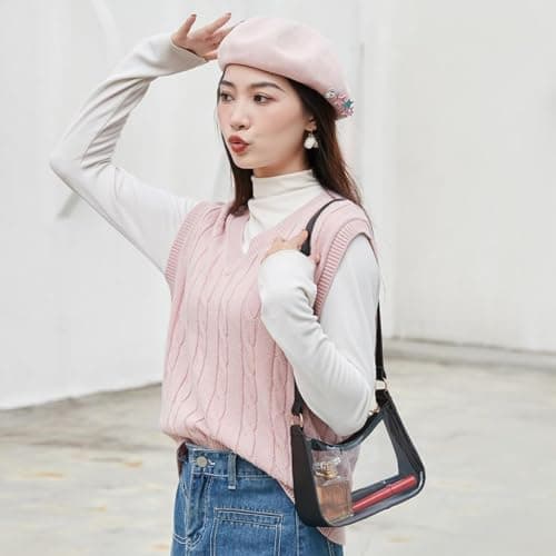 Transparent Shoulder Jelly Bag, Transparent Waterproof Cross Body Bags — view 2