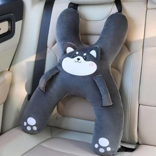 Kids Car Pillow With Neck Support AnimalToy,Child Car Sleeping Head Support — view 2