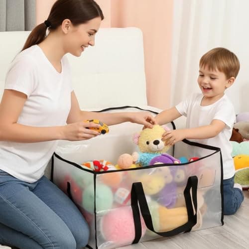 Dntorx 4 Pack 90L Moving Bags Heavy Duty Moving Boxes Dorm Storage Bag — view 4