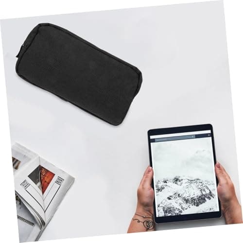 LRXIYODE Organizer and Oxford Accessories Bags Black Electronics in 2pcs Cloth with Sturdy Storage and Compact Design Travel Charger USB Cables Earphones Indoor Use — view 5