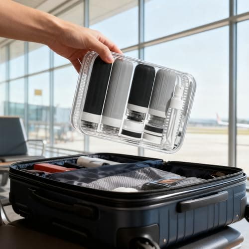 16 Pcs Travel Silicone Toiletry Bottles Leak Proof Containers Set — view 4