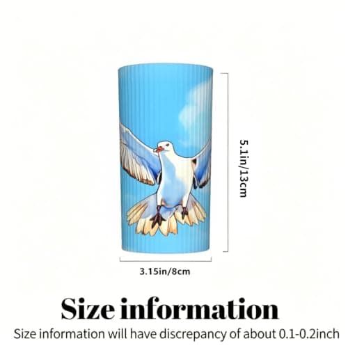Seagulls in flight Wrist sleeve.Elastic Athletic Sleeve Pair, — view 2