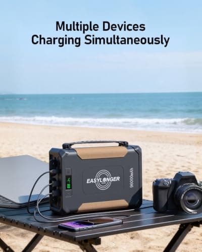 EASYLONGER ES960 PRO CPAP Battery Pack 297.6Wh CPAP Battery for Camping — view 6
