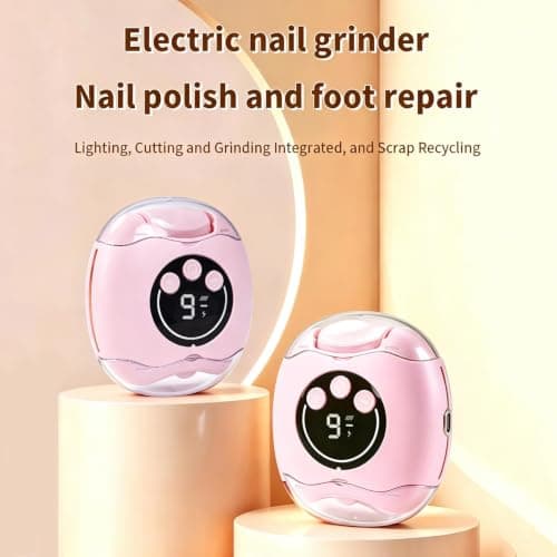 Electric Fingernail Clipper Anti-Pinch Fingernail Grooming Cutter — view 4