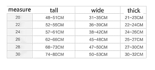 DDGAO Clear PVC Suitcase Cover Protectors20 24 28 30 Inch Luggage Cover for Wheeled Suitcase … (28inch) — view 2