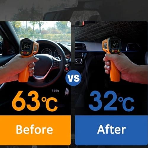 Car Windshield Sunshade, Foldable Windshield Sun Shade Umbrella — view 5