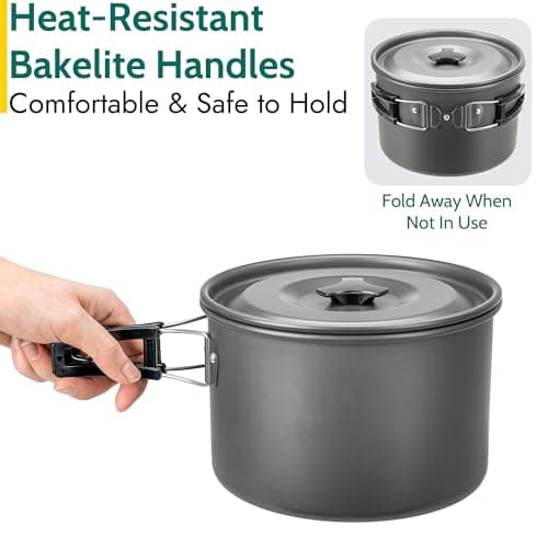 Trail Camping Cooking Set, 4 Person, 27 Piece — view 4