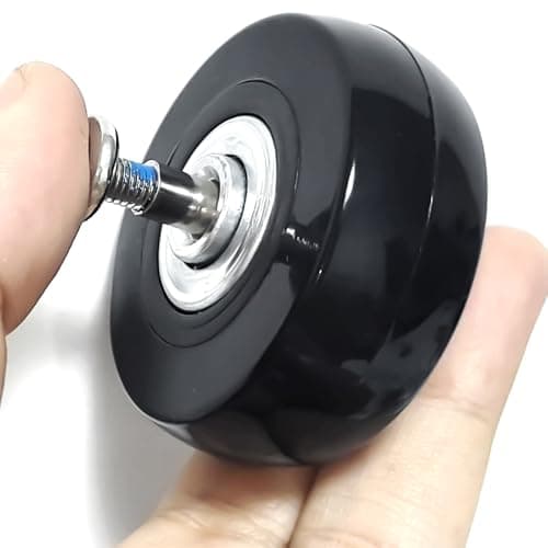 Luggage Suitcase Replacement Wheels 50mm 4 Pieces Suitcase Wheels Replacement Wheel (50 * 22) — view 2
