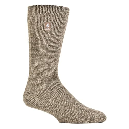 HEAT HOLDERS - Mens & Womens 2.3 Tog Original Thermal Socks | 3 Sizes | Thick Warm Fluffy Insulated Socks for Winter | Ideal for Raynauds (6-11, Oat)