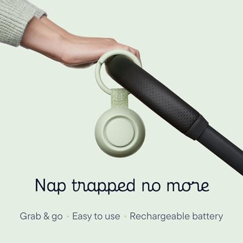Hatch Go Portable Sound Machine & Sleep Soother for Babies & Kids (Mint) — view 2