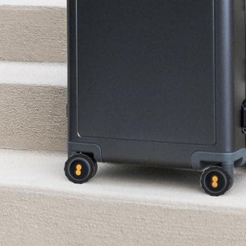 VALICLUD Silicone Luggage Wheel Covers 8 Pack 1.57-2.17 Inch Travel Suitcase Wheel Protectors Noise Reduction Anti-Slip for Cabin Suitcases — view 3