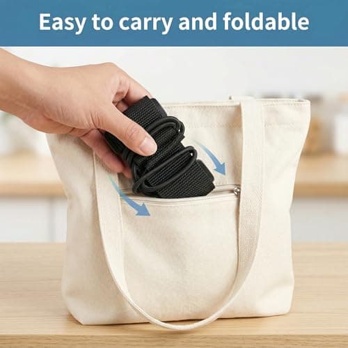 4 Pack Adjustable Elastic Luggage Straps for Suitcases — view 5